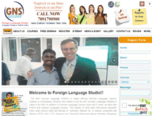 Tablet Screenshot of learnonlinegerman.com